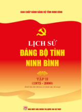 Lịch sử Đảng bộ tỉnh Ninh Bình, tập II (1975-2000) (Xuất bản lần thứ hai, có chỉnh sửa, bổ sung)